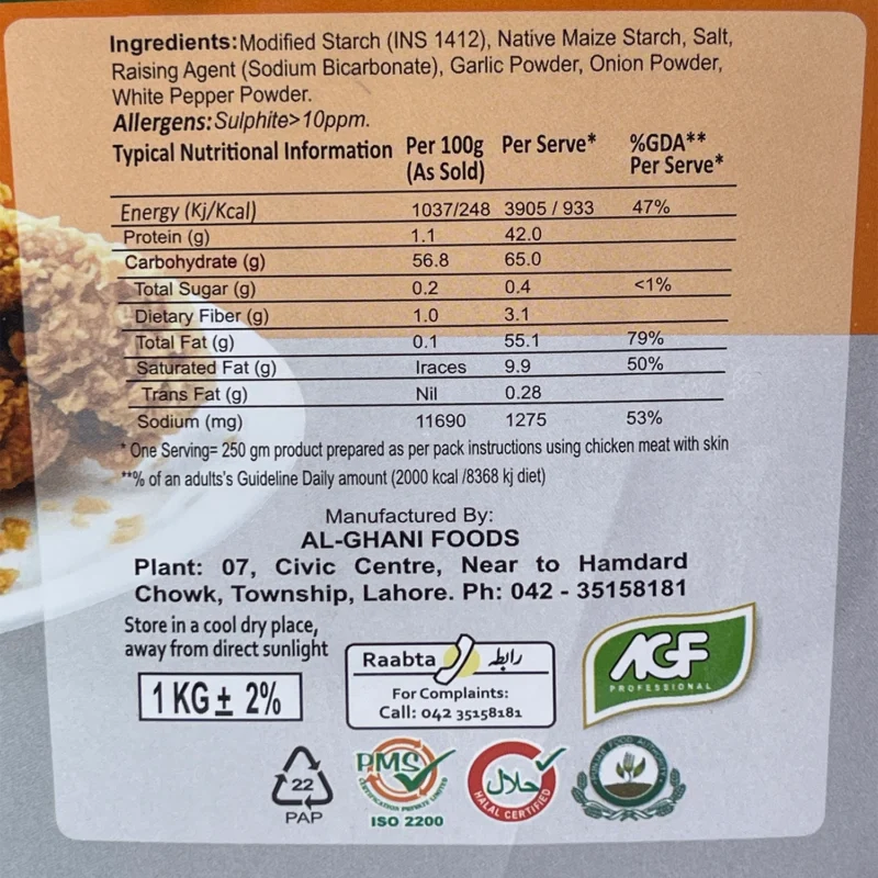 Crispy Coating Mix Base Box - Image 4